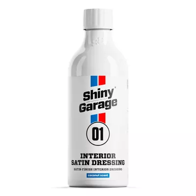Крем для ухода за пластиком Shiny Garage Interior Satin Dressing 500мл, антистатический